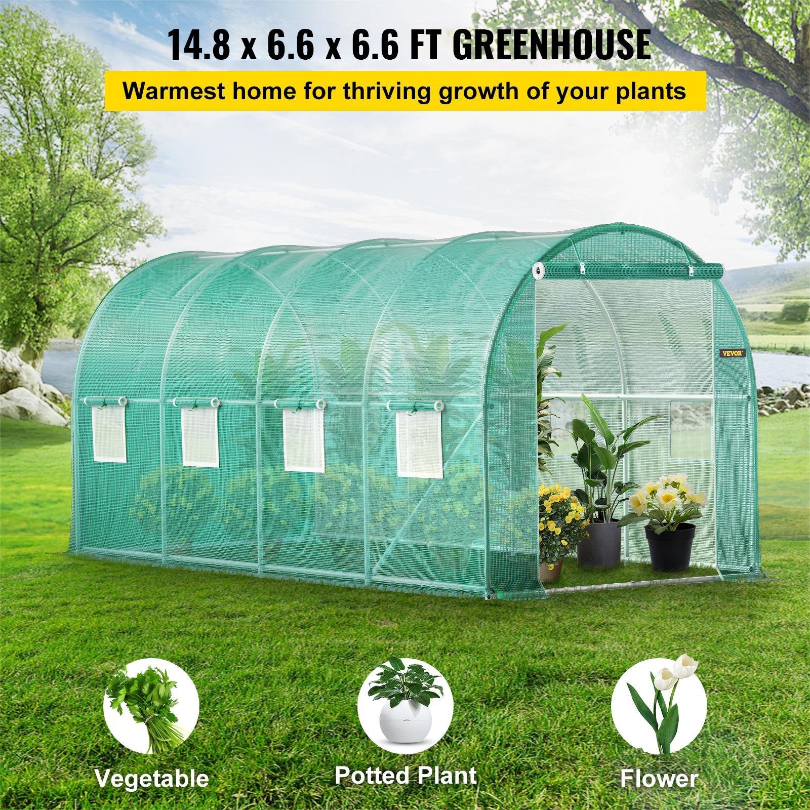 VEVOR Walk-in Tunnel Greenhouse Doba